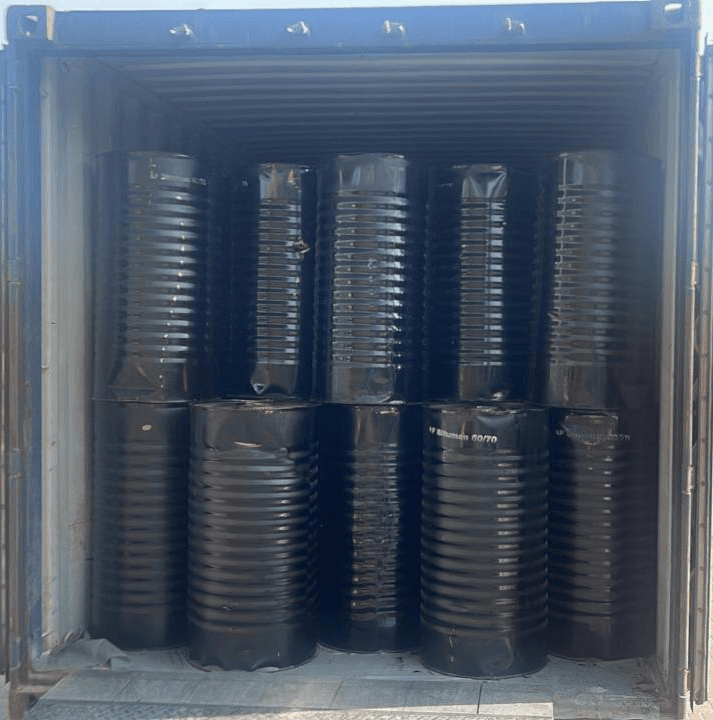 Bitumen cargo logistics