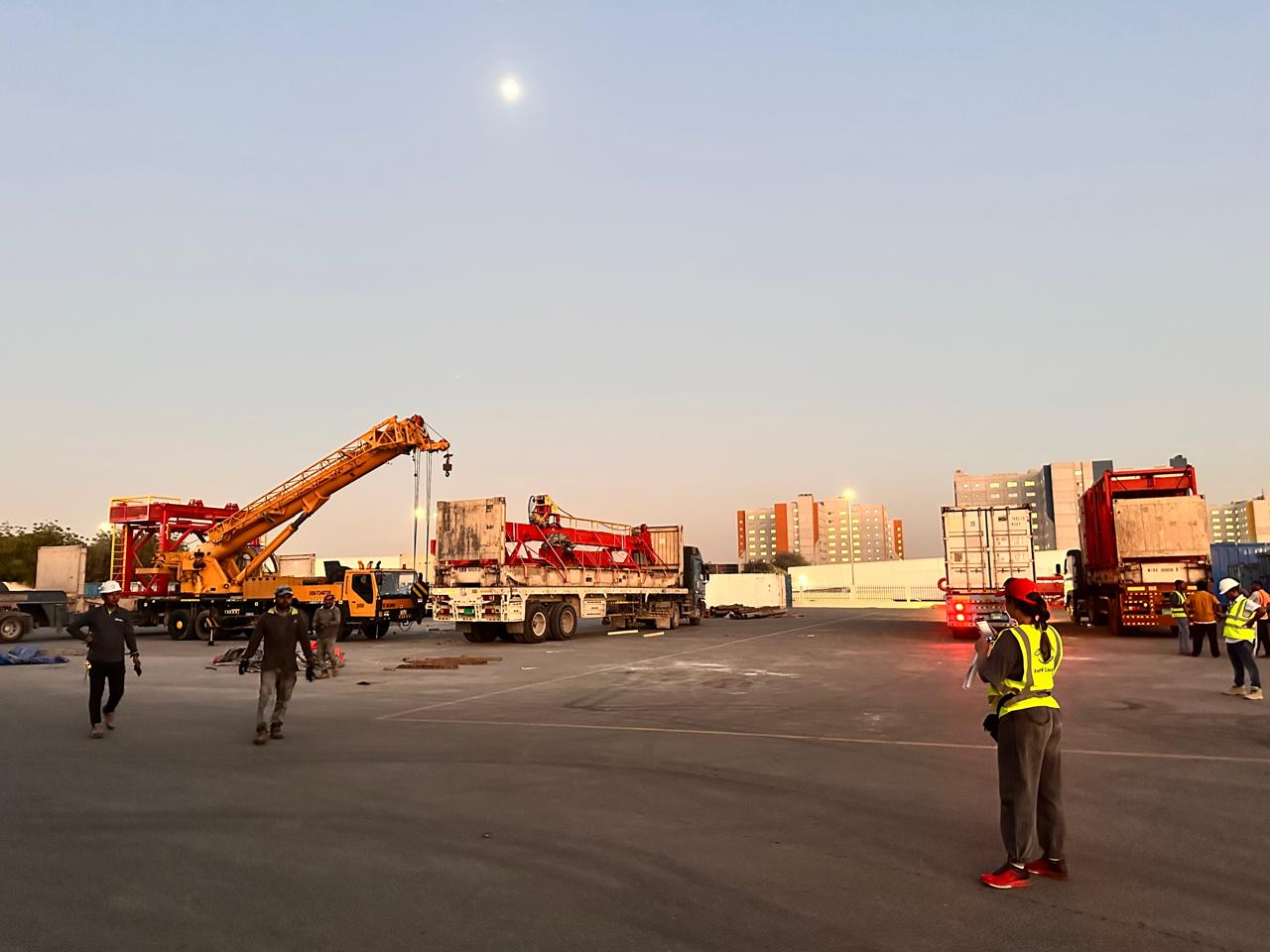 Petrochemicals cargo logistics